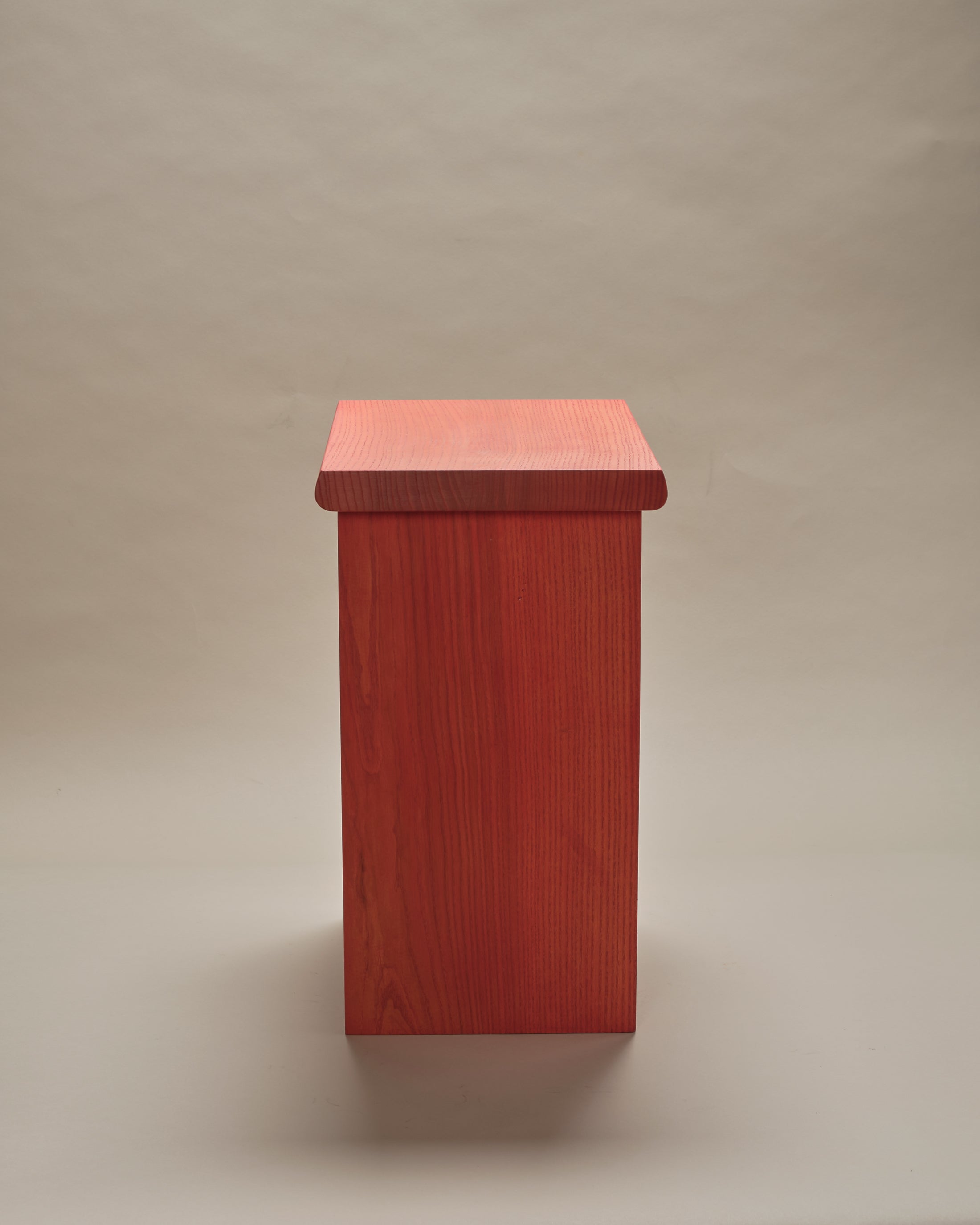 Sample, Ban Ban Ban stool, red orange