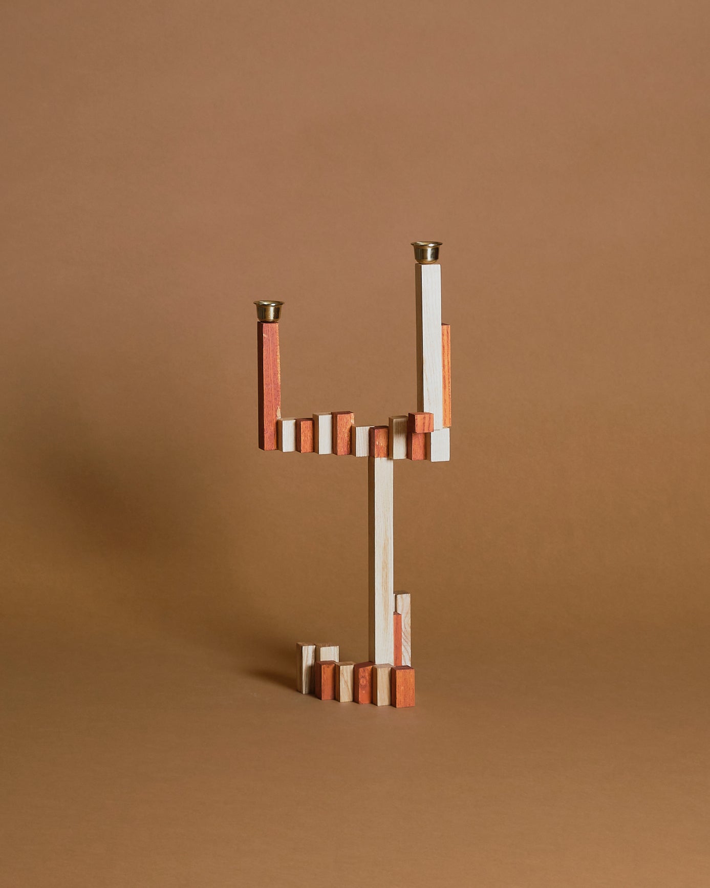 Candlestick, persimmon