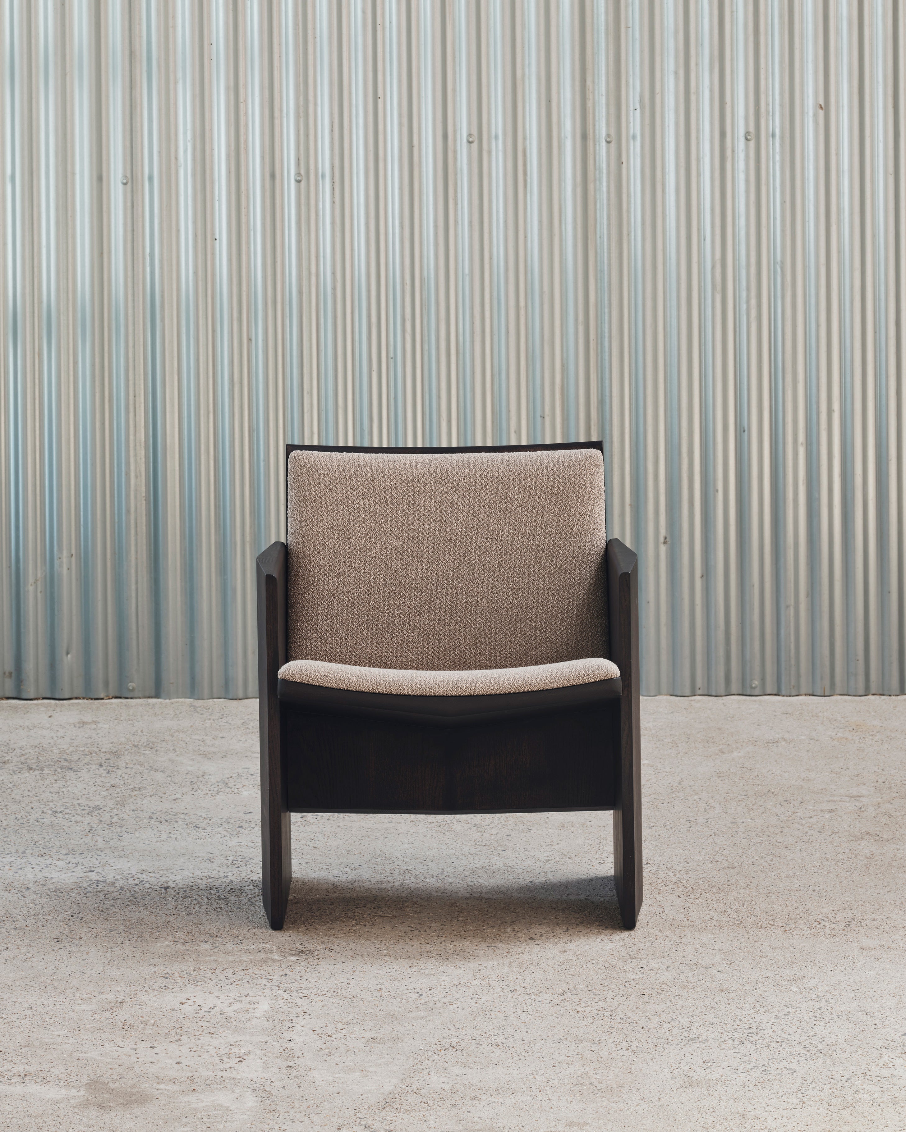 Pimlico lounge chair with upholstery