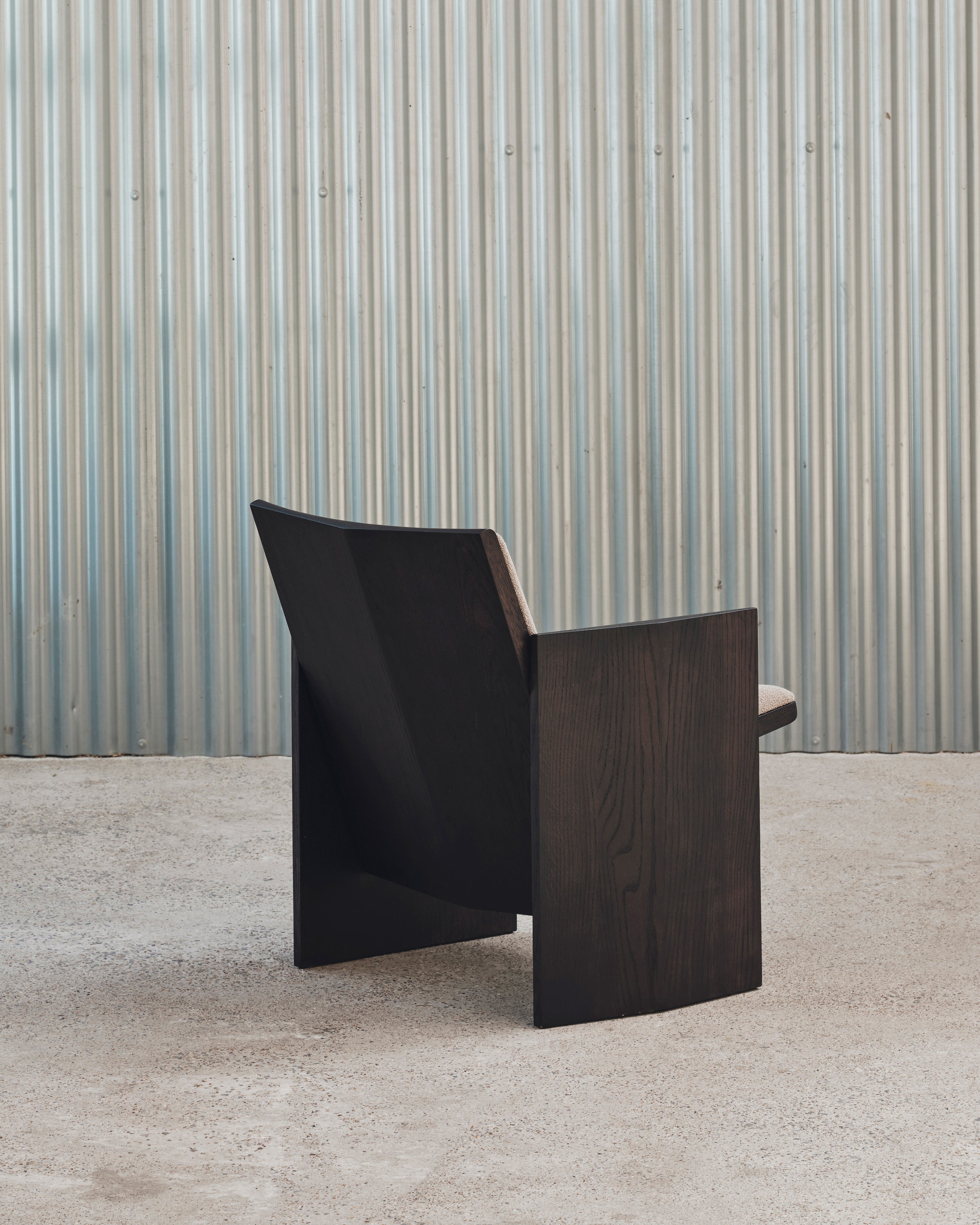 Pimlico lounge chair with upholstery